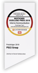 普尔世荣获“内部通信”类的 2019 年 Deutscher Exzellenz-Preis（德国卓越奖）。