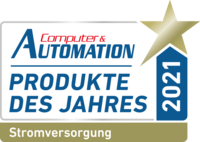 PULS' product family FIEPOS is awarded with the Product of the Year Award 2021 by Computer & Automation.