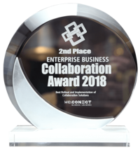 PULS wins the Enterprise Business Collaboration Award 2018.
