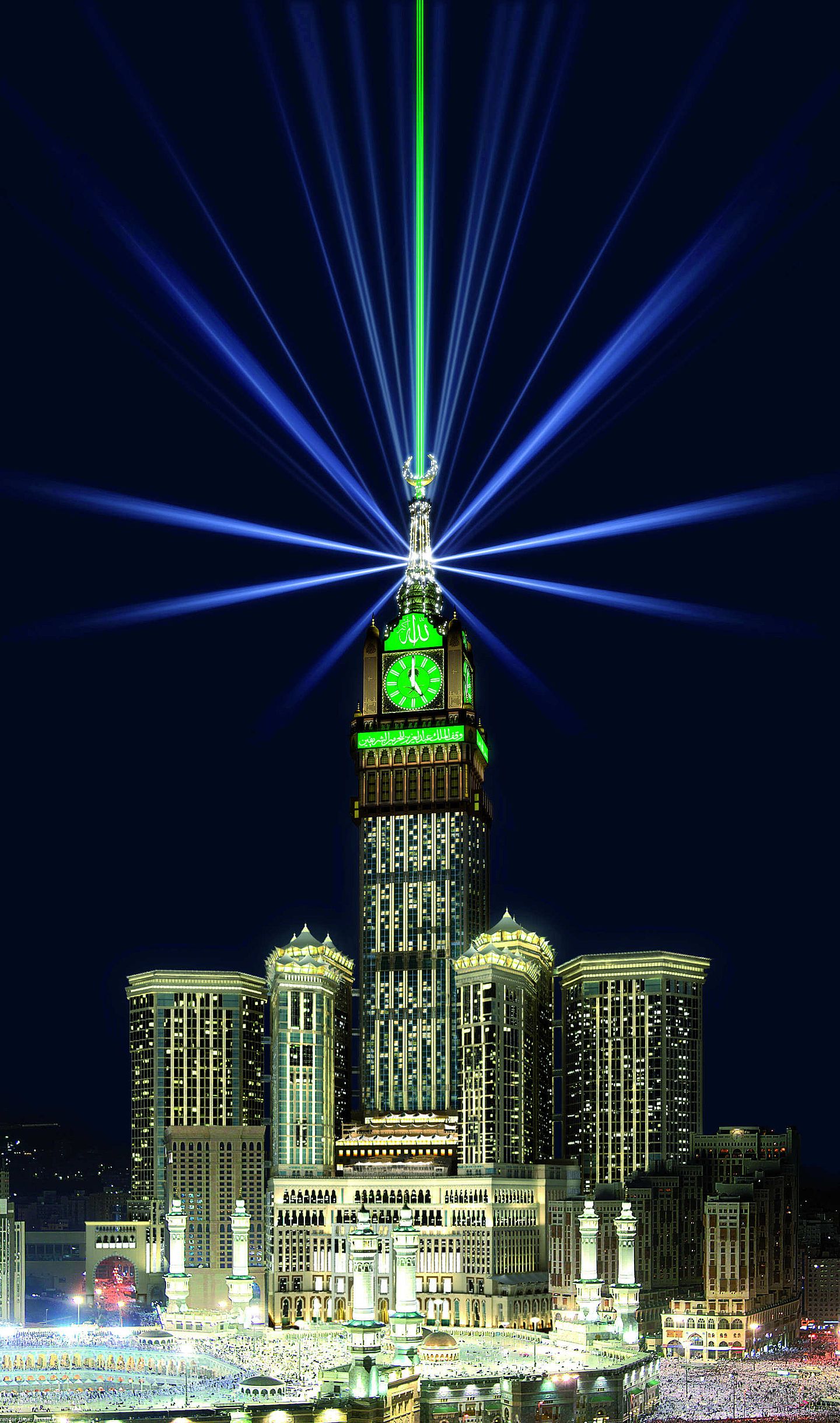 Royal Clock Tower in Mecca